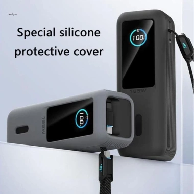 Iny Portables Hộp Đựng Silicon Bảo Vệ Ngân Hàng Điện 165W - Túi Lưu Trữ Siêu Bền Giá Ưu Đãi 173.770 VND
