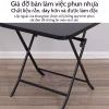 iPearl Bàn Tròn Xếp Gấp Gọn Dã Ngoại Cafe, Hợp Kim Nhôm Siêu Nhẹ, Dễ Tháo Lắp, Giá 309.900₫ 4