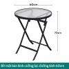 iPearl Bàn Tròn Xếp Gấp Gọn Dã Ngoại Cafe, Hợp Kim Nhôm Siêu Nhẹ, Dễ Tháo Lắp, Giá 309.900₫ 7