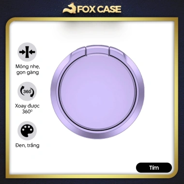 Iring - Nhẫn đeo tay giá đỡ điện thoại xoay 360, hỗ trợ nam châm ô tô, 39.000₫ 10 Iring - Nhẫn đeo tay giá đỡ điện thoại xoay 360, hỗ trợ nam châm ô tô, 39.000₫ 10