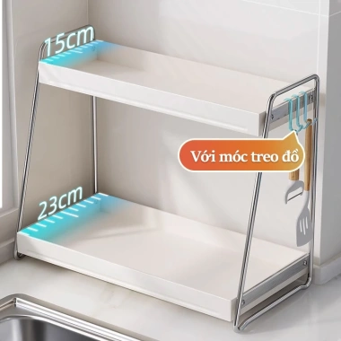 iSPECLE Kệ Gia Vị Đa Năng - Móc Treo, Lưu Trữ Nhiều Gia Vị & Dụng Cụ, 189.000₫ 8