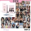 ITZY Laser Card Set 50 Tấm Thẻ Ảnh LOMO - Hình Nhóm Nhạc KPOP, Giá chỉ 57.200₫