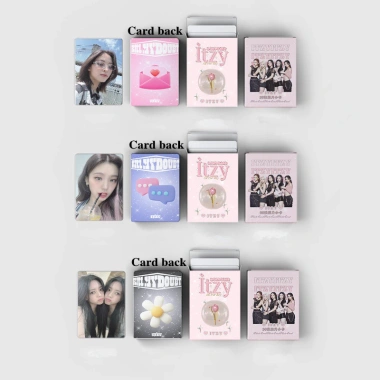 ITZY Laser Card Set 50 Tấm Thẻ Ảnh LOMO - Hình Nhóm Nhạc KPOP, Giá chỉ 57.200₫ 5