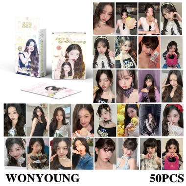 Ive Wonyoung LOMO Card Set 55 Tấm Thẻ Ảnh Nhóm Nhạc Giá Ưu Đãi 27.500₫ Giảm 35.475₫