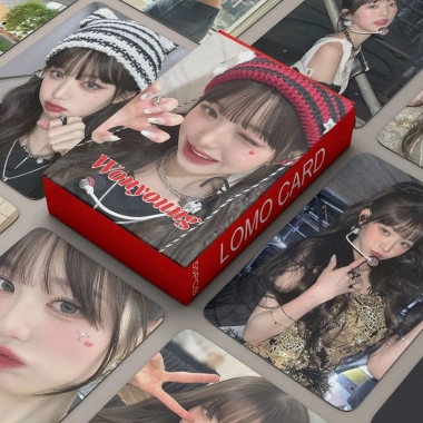 Ive Wonyoung LOMO Card Set 55 Tấm Thẻ Ảnh Nhóm Nhạc Giá Ưu Đãi 27.500₫ Giảm 35.475₫