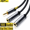 Jack chuyển 3.5mm male sang mic và tai nghe female NYT CD103 - Giá 39.000₫