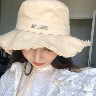 Jacquemus Mũ Câu Cá Nữ Chống Nước, Thoáng Khí, Chống Nắng, Mùa Hè - Giá 87.480₫ 4