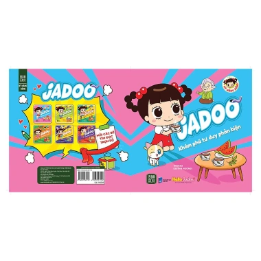JADOO Khám Phá Kỹ Năng Sống - Combo 6 Cuốn Giá Ưu Đãi 283.200 VND - Phát Triển Tư Duy 2