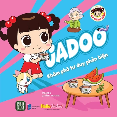 JADOO Khám Phá Kỹ Năng Sống - Combo 6 Cuốn Giá Ưu Đãi 283.200 VND - Phát Triển Tư Duy 3