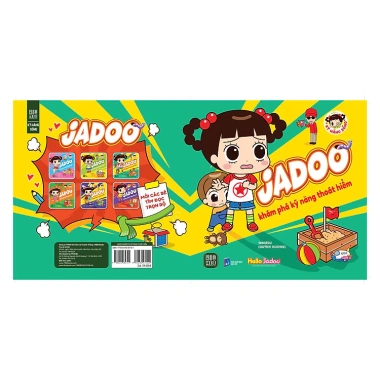 JADOO Khám Phá Kỹ Năng Sống - Combo 6 Cuốn Giá Ưu Đãi 283.200 VND - Phát Triển Tư Duy 6