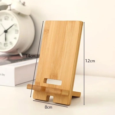 JASTER Gift Đế điện thoại gỗ sồi Giá đỡ gỗ tùy chỉnh logo miễn phí, 44.440₫