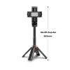 JC25 Tripod mini 3 trong 1 cho điện thoại, gậy tự sướng Bluetooth + đèn trợ sáng - chỉ 219.000 VND 8