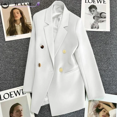 Jcaaap Xuân Thu Màu Trơn – Áo Blazer Nữ Thanh Lịch Hàn Quốc, Giá ưu đãi 308.988 đ