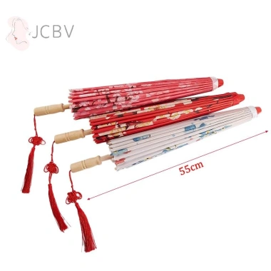 JCBV Dù Vải Lụa Hoa Anh Đào Phong Cách Trung Hoa Cổ Điển Nữ - Giá 132.550 VND