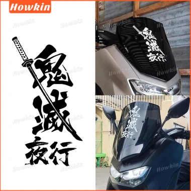 JDM Đêm Lái Xe Demon Slayer - Dán Phản Quang Xe Máy Toàn Bộ Đề Can Tự Động Giá Ưu Đãi