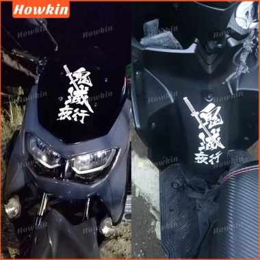 JDM Đêm Lái Xe Demon Slayer - Dán Phản Quang Xe Máy Toàn Bộ Đề Can Tự Động Giá Ưu Đãi