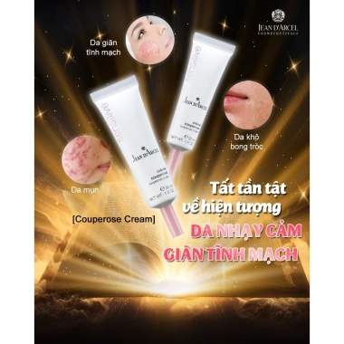 Jean D'Arcel Couperose Cream - Kem dưỡng da nhạy cảm giảm đỏ, giãn tĩnh mạch, chỉ 720.000đ