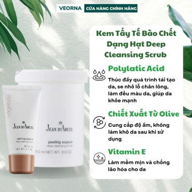 Jean D'Arcel Deep Cleansing Scrub - Tẩy tế bào chết hạt thế hệ mới, còn 441.000đ 4