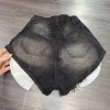 Jeans nữ cotton tua túi xám trắng cạp cao dáng hotgirl - Giá chỉ 129k 4