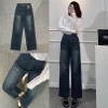 Jeans Ống Đứng Trơn 2 Túi Vuông - Đẹp, Thoải Mái, Giá Chỉ 348.000đ
