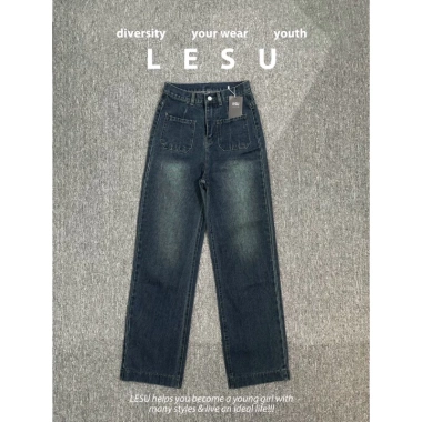 Jeans Ống Đứng Trơn 2 Túi Vuông - Đẹp, Thoải Mái, Giá Chỉ 348.000đ 7 Jeans Ống Đứng Trơn 2 Túi Vuông - Đẹp, Thoải Mái, Giá Chỉ 348.000đ 7