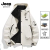 JEEP SPIRIT 1.941 ESTD áo khoác chống gió, chống nước cho nam nữ, phù hợp đi bộ đường dài ngoài trời