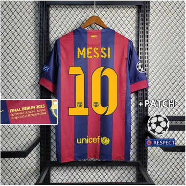 Jersey Barcelona Sân Nhà 2.014/15 UCL SUARZ Messi Neymar Jr Áo Bóng Đá S‑4XL Giá 82.080₫ 8