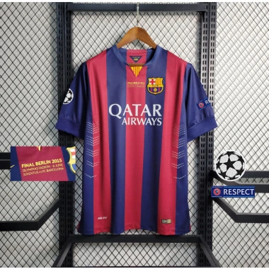 Jersey Barcelona Sân Nhà 2.014/15 UCL SUARZ Messi Neymar Jr Áo Bóng Đá S‑4XL Giá 82.080₫ 10