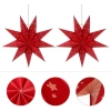 JESJELIU Đèn Giáng Sinh Xmas - Đèn treo cửa sổ, lưới tản nhiệt, giấy sân vườn, đèn lồng, giảm 18% chỉ 62.260₫ 7