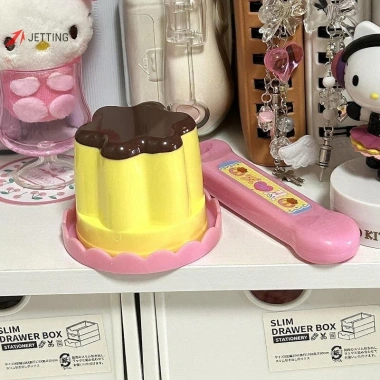 JETTING Đồ Chơi Thực Phẩm Giả Bánh Pudding Dâu – Giá 60.280₫, Phát Triển Kỹ Năng Giáo Dục Sớm 3