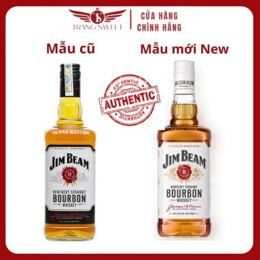 Jim Beam Bourbon 750ml - Giá chỉ 444.444 VND, giảm mạnh, phù hợp pha cocktail