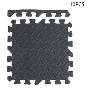 Jinfucha Thảm EVA Foam 10 Miếng 30x30cm - Puzzle Play Mat Non‑Slip, Thấm Shock, Thảm Tập Thể Dục & Leo Bé, Giá Ưu Đãi 155.520đ 2