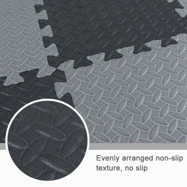 Jinfucha Thảm EVA Foam 10 Miếng 30x30cm - Puzzle Play Mat Non‑Slip, Thấm Shock, Thảm Tập Thể Dục & Leo Bé, Giá Ưu Đãi 155.520đ 6
