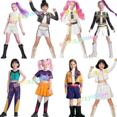 JINN-Con Cosplay KPOP Demon Hunters RUMI ZOEY MIRA – Trang Phục Halloween Giá 290k 4