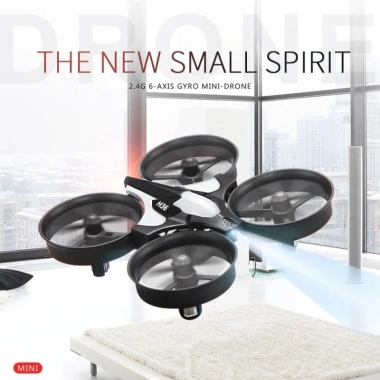 JJRC H36 Mini Drone RTF 4CH - 6 trục, không đầu, 2 pin, bay trong nhà và ngoài trời, nhẹ bền, giá ưu đãi 592.900 VND