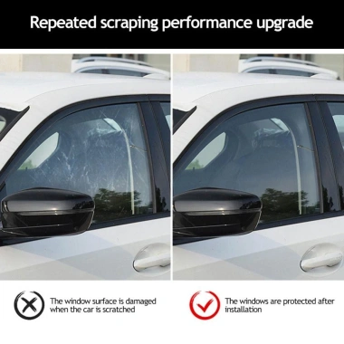 Jkdesign 1 cuộn 50x3m Giấy dán xe hơi, phim chống nắng UV, tint cửa sổ, khối UV đen VLT 1%-50% - 72.710₫ 5