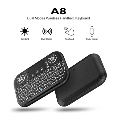 Jomaa Bàn Phím Bluetooth 2.4G Không Dây Có Chuột Cảm Ứng cho TV Box Thông Minh Giá 248.600 VND 4