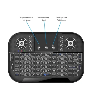 Jomaa Bàn Phím Bluetooth 2.4G Không Dây Có Chuột Cảm Ứng cho TV Box Thông Minh Giá 248.600 VND 6