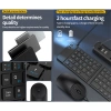 Jomaa Portable 2.4G - Bàn phím gập Bluetooth sạc lại + Chuột không dây USB cho Windows iOS PC, giá ưu đãi 524.700₫ 2