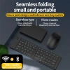 Jomaa Portable 2.4G - Bàn phím gập Bluetooth sạc lại + Chuột không dây USB cho Windows iOS PC, giá ưu đãi 524.700₫ 4