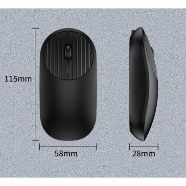 Jomaa Portable 2.4G - Bàn phím gập Bluetooth sạc lại + Chuột không dây USB cho Windows iOS PC, giá ưu đãi 524.700₫ 6