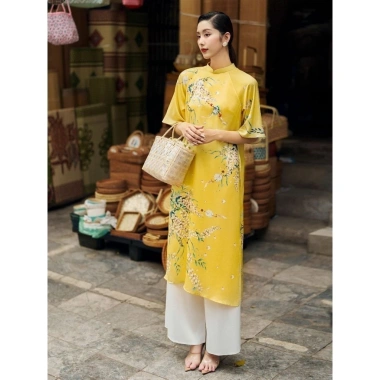 JOVEN Quần Áo Dài Lụa Ngọc Trai Mềm Mại - Siêu Nhẹ, Giá Ưu Đãi 332.500₫ 4