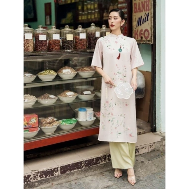 JOVEN Quần Áo Dài Lụa Ngọc Trai Mềm Mại - Siêu Nhẹ, Giá Ưu Đãi 332.500₫ 5