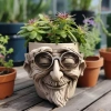 Joy Chậu Hoa Khuôn Silicon Succulents - Khuôn Người Già Trang Trí, Giá 144.463đ