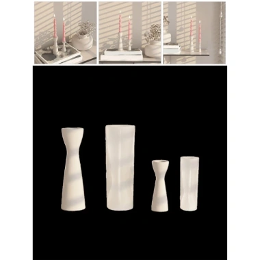 Joy Khuôn Silicon Hình Học Chân Nến - Giá Đỡ DIY, Bàn Trang Trí, Dụng Cụ Thạch Cao, Lọ Hoa, Giá Ưu Đãi 68.653₫ 8 Joy Khuôn Silicon Hình Học Chân Nến - Giá Đỡ DIY, Bàn Trang Trí, Dụng Cụ Thạch Cao, Lọ Hoa, Giá Ưu Đãi 68.653₫ 8