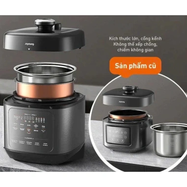 Joyoung Nồi áp suất đa năng 2 lòng nồi JHPC-5.100 5L 900W BH 24 tháng - Giá 1.859.000 9