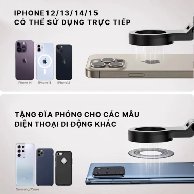 Joyroom Giá đỡ điện thoại ô tô nam châm 360 mini, giảm giá 22% chỉ 510.712 VND 7