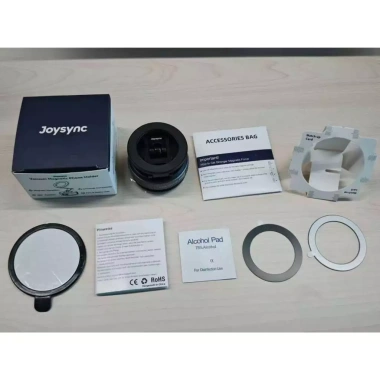 Joysync JY25 Giá đỡ điện thoại từ tính xoay, tải 50kg, cho iPhone 12‑17 & Android, dùng ô tô 10
