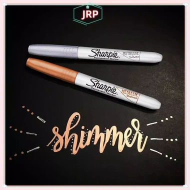 JRP Bút Sharpie Kim Loại Vàng Bạc Đồng Đánh Dấu Chống Thấm Nước - Thủ Công cho Gỗ, Nhựa, Văn Phòng Phẩm - Giá 52.056₫ 2