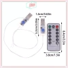 JRP Dải LED Điều Khiển Từ Xa - Đèn Mạch Giáng Sinh Trang Trí Tiệc 37.180 VND 9